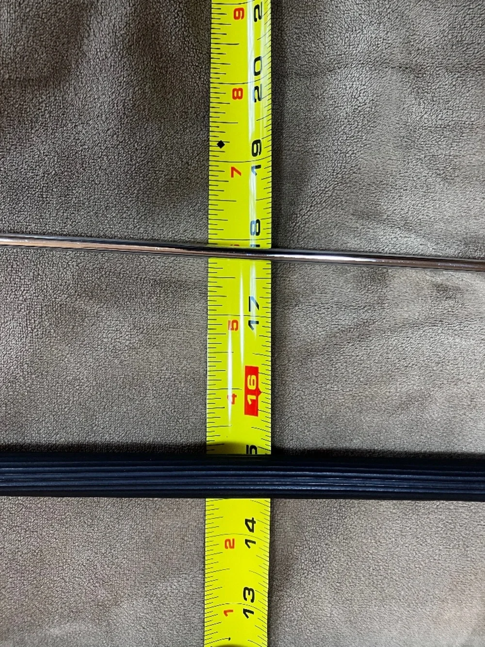 Classic Set of 4 Four-Tiered Pants Hangers with Steel & Non-Slip Rubber Clamps